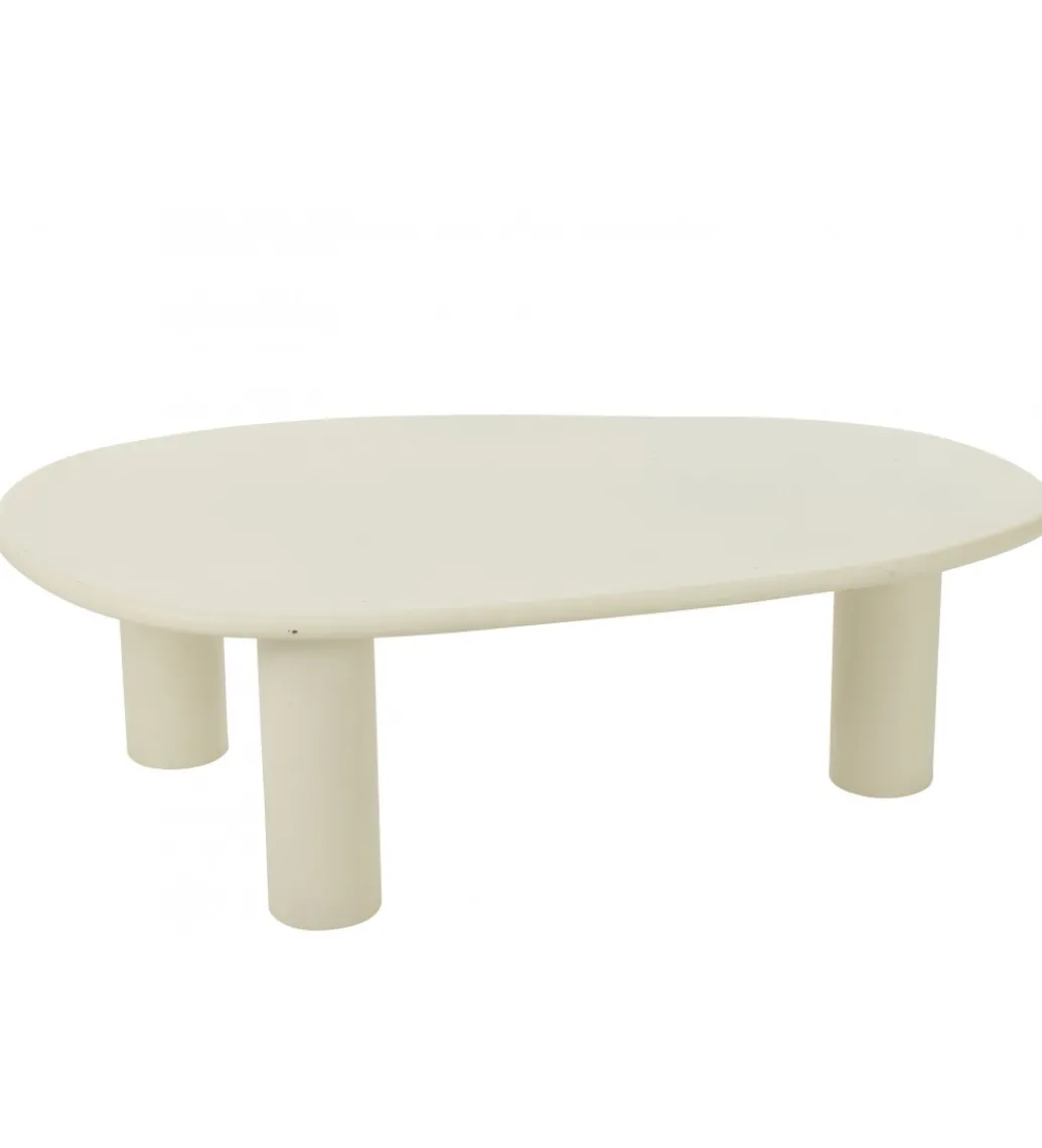 Stolik kawowy BALI 108 cm biały*J-Line Best