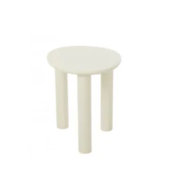 Stolik kawowy BALI 51cm biały*J-Line Best