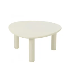 Stolik kawowy BALI 75 cm biały*J-Line