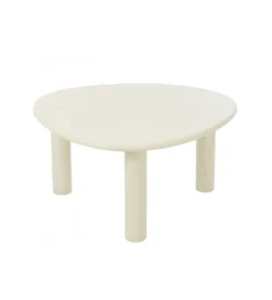Stolik kawowy BALI 75 cm biały*J-Line