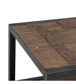 Stolik kawowy BANUTA 165 cm drewno wiązu*Zona-Design Best