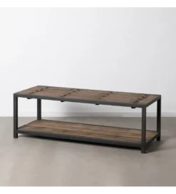 Stolik kawowy BANUTA 165 cm drewno wiązu*Zona-Design Best