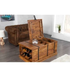 Stolik kawowy Bar Bodega 100 cm drewno Sheesham*Invicta Interior Hot
