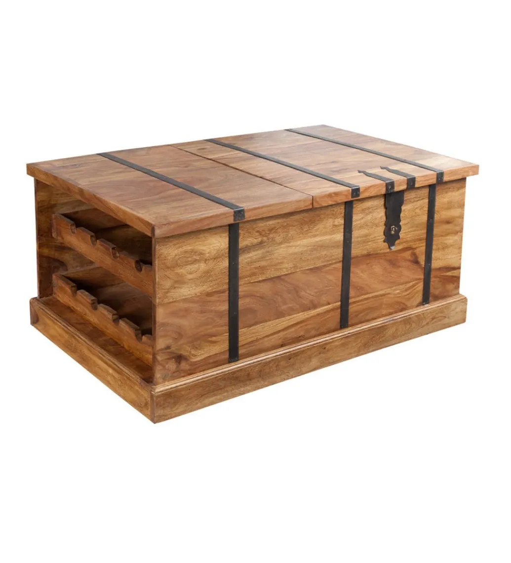 Stolik kawowy Bar Bodega 100 cm drewno Sheesham*Invicta Interior Hot