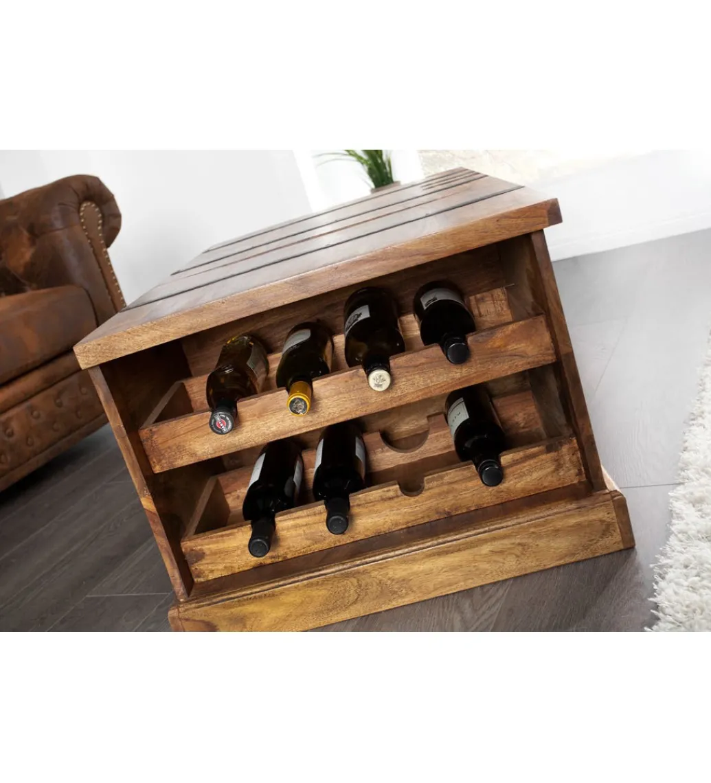 Stolik kawowy Bar Bodega 100 cm drewno Sheesham*Invicta Interior Hot