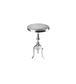 Stolik kawowy Barock Jardin 55 cm srebrny*Invicta Interior Clearance