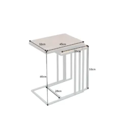 Stolik kawowy Barracuda zestaw 2*Invicta Interior Best