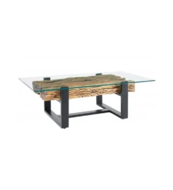Stolik kawowy Barrakuda 130 cm drewno teak*Invicta Interior Sale