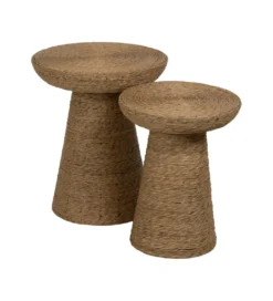 Stolik kawowy BATYK 41 cm fibra naturalna*Zona-Design Best