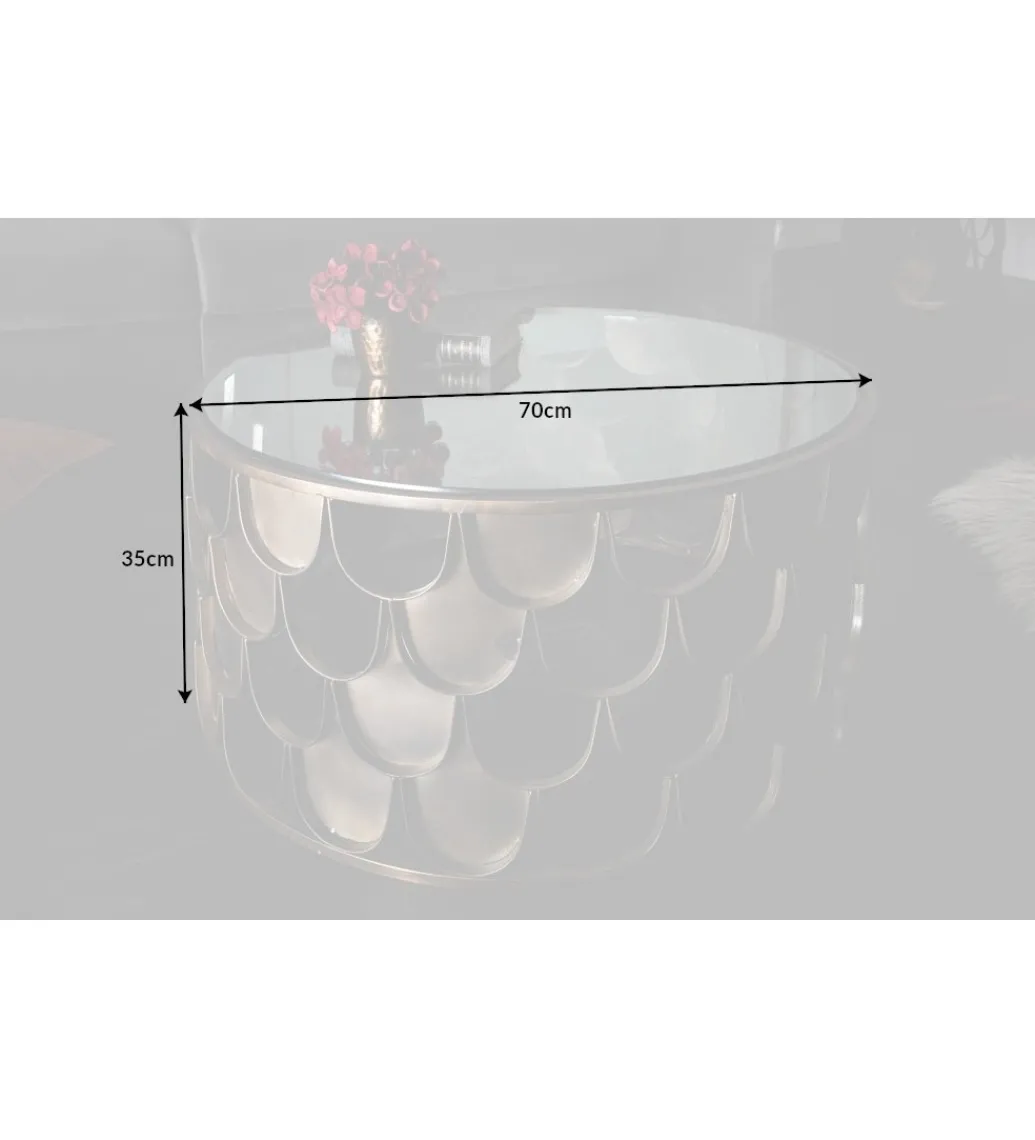 Stolik Kawowy BELLISIMO 70 cm*Invicta Interior New