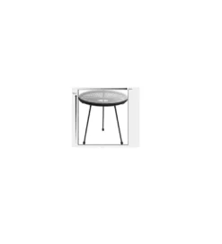 Stolik kawowy boczny ACAPULCO MONO 50 cm czarny*KARE Best