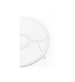 Stolik kawowy boczny ACAPULCO MONO 50 cm biały*KARE Clearance