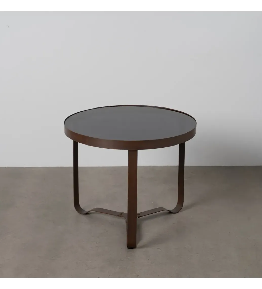 Stolik kawowy boczny ADESOM 50 cm ciemnobrązowy*Zona-Design Sale
