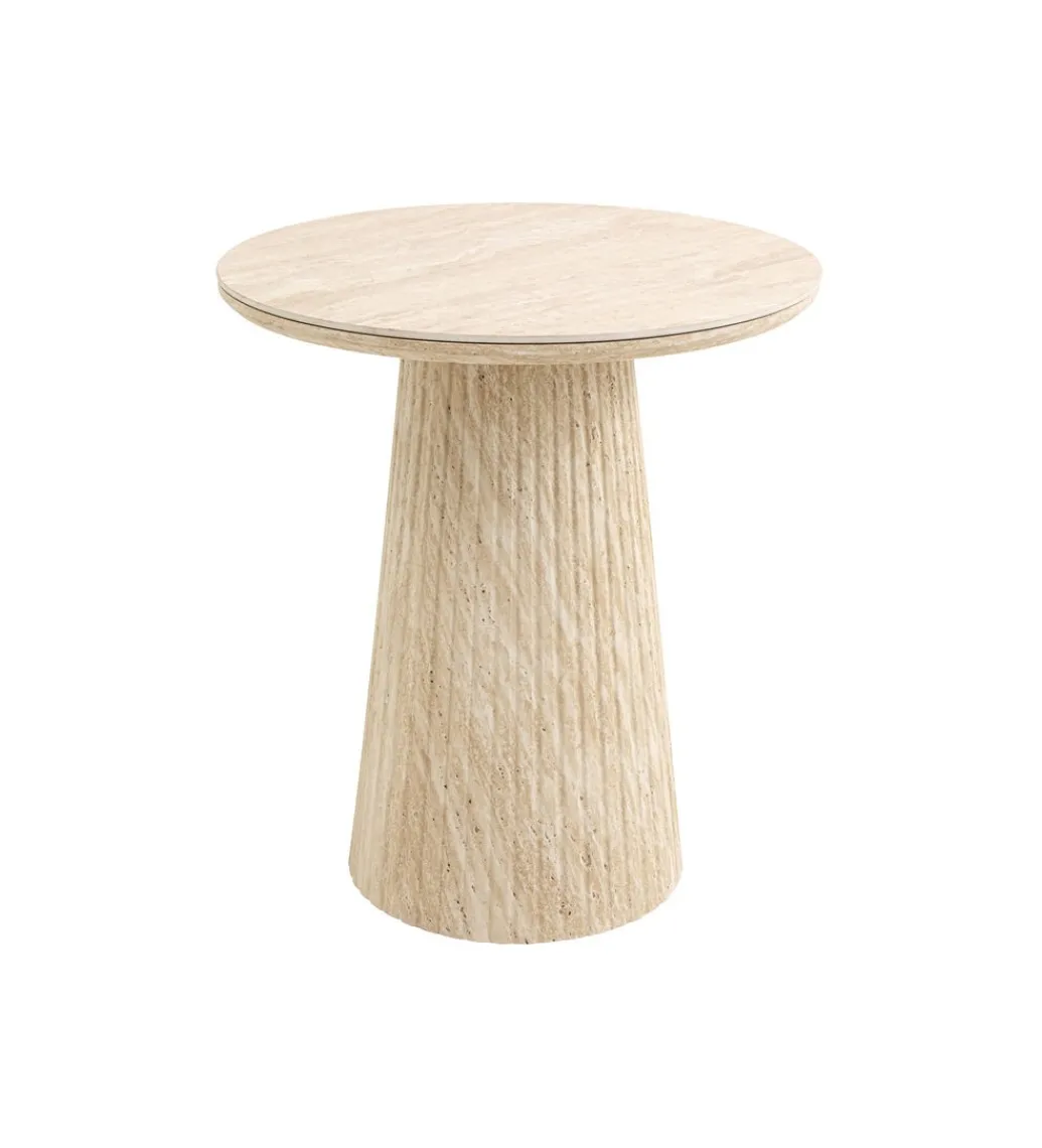Stolik kawowy boczny ALMA 50 cm naturalny*KARE Hot