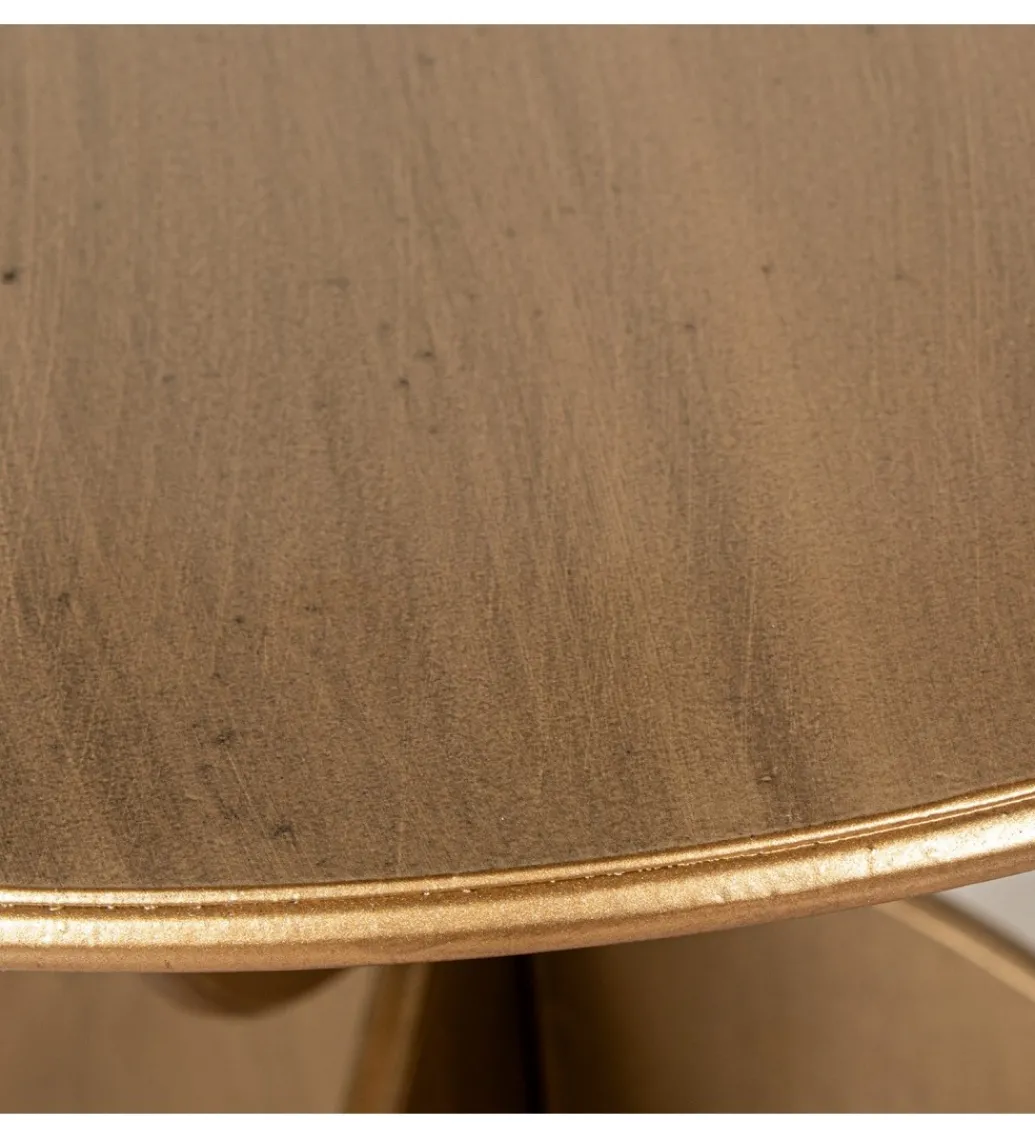 Stolik kawowy boczny ANTIQUENO 58 cm naturalny*Exclusivas Outlet