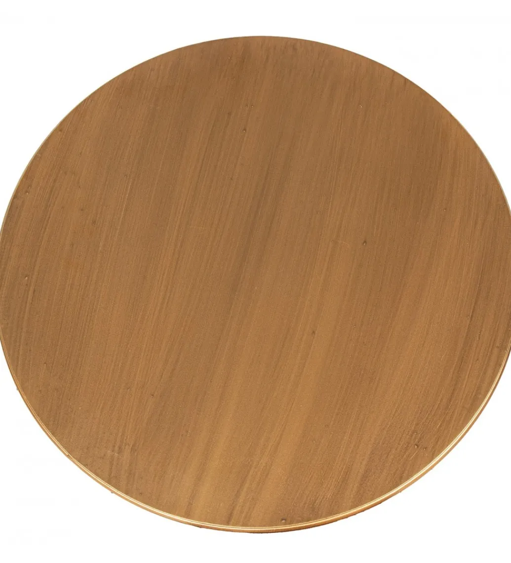 Stolik kawowy boczny ANTIQUENO 58 cm naturalny*Exclusivas Outlet