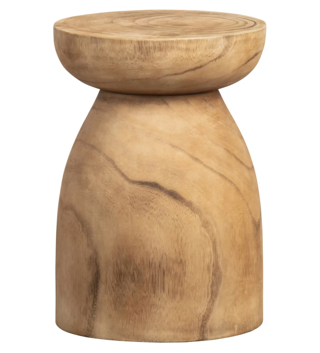 Stolik kawowy boczny BINK 40 cm naturalny*WOOOD Best