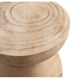 Stolik kawowy boczny BINK 40 cm naturalny*WOOOD Best