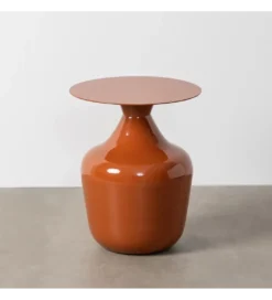 Stolik kawowy boczny CERANKI  47 cm terakkota*Zona-Design Sale