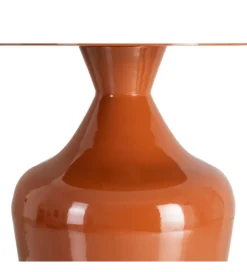 Stolik kawowy boczny CERANKI 47 cm terakkota*Zona-Design Sale