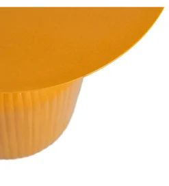 Stolik kawowy boczny CERANKI 48 cm musztardowy*Zona-Design Hot