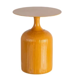 Stolik kawowy boczny CERANKI 48 cm musztardowy*Zona-Design Hot