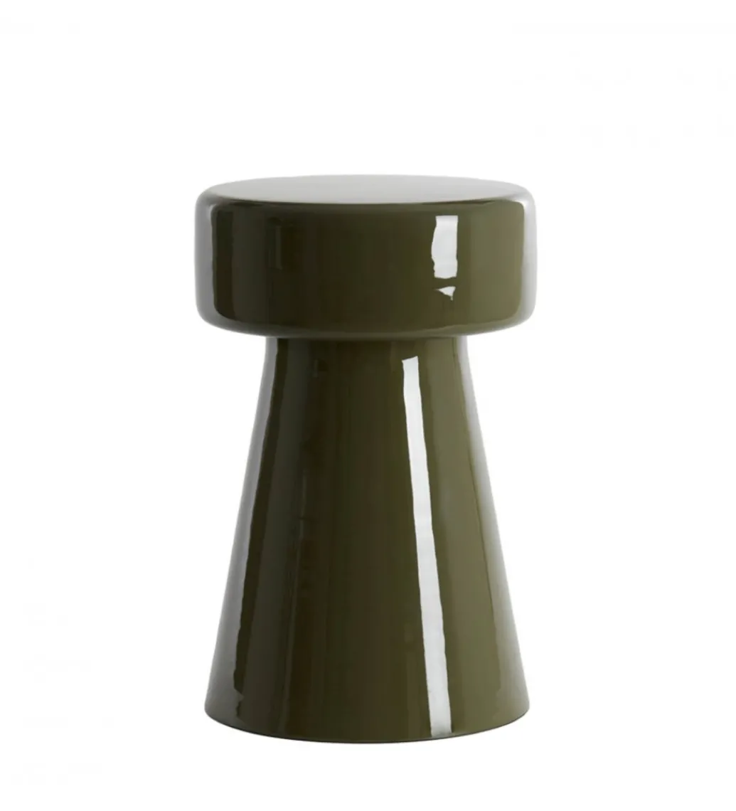 Stolik kawowy boczny DAKWA 47 cm ciemnozielony*L&L Outlet