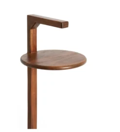 Stolik kawowy boczny DELMINO 77 cm drewno akacja*L&L Discount