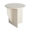 Stolik kawowy boczny DOBEMA 60 cm efekt terrazzo*Zona-Design New