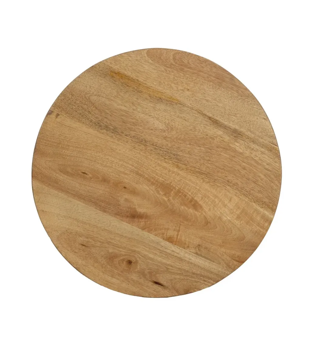 Stolik kawowy boczny DREKEO 55 cm drewno mango*Zona-Design Discount
