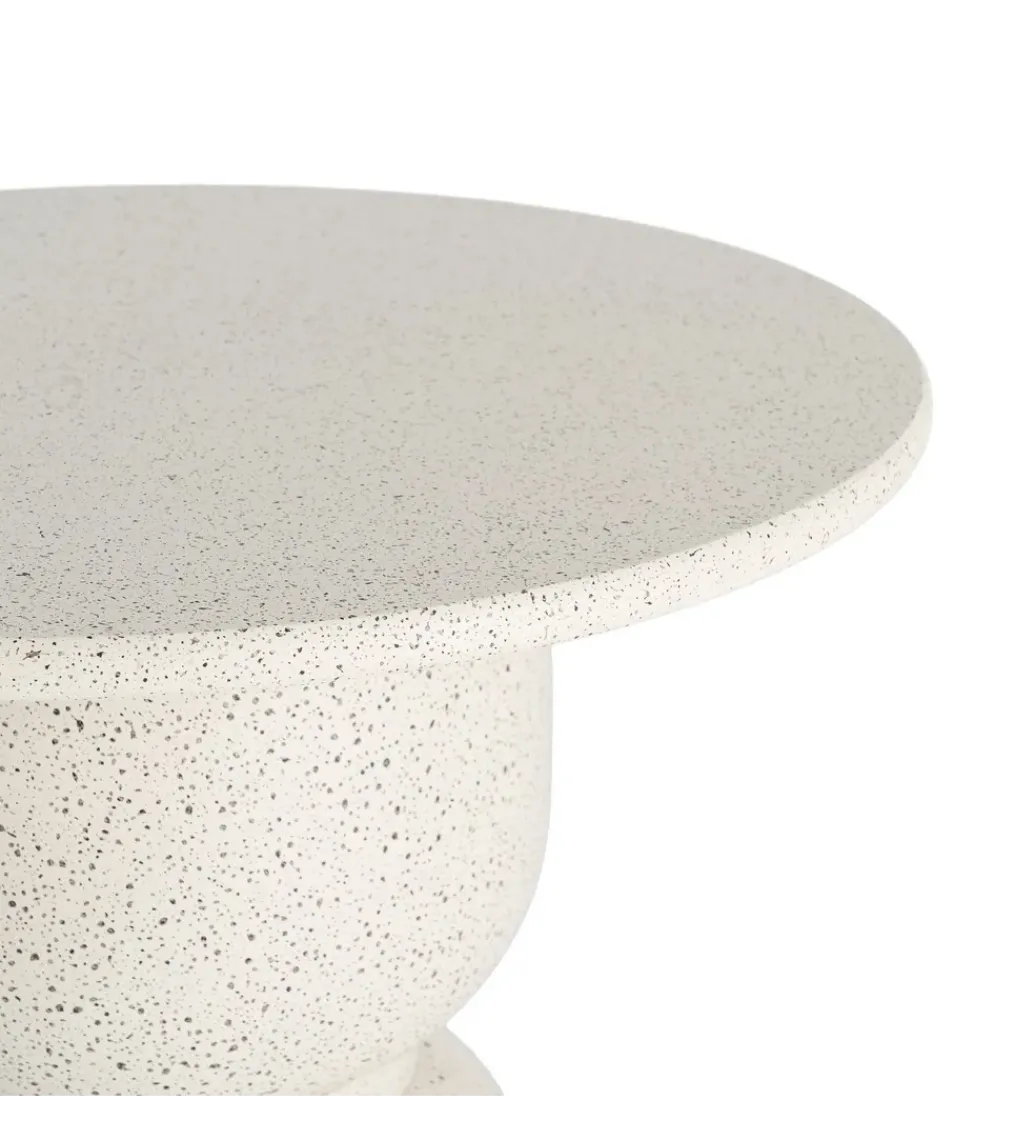 Stolik kawowy boczny EDERAN 60 cm efekt terrazzo*Zona-Design Hot