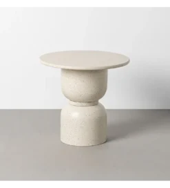 Stolik kawowy boczny EDERAN 60 cm efekt terrazzo*Zona-Design Hot