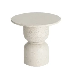 Stolik kawowy boczny EDERAN 60 cm efekt terrazzo*Zona-Design Hot