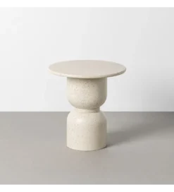 Stolik kawowy boczny EDERAN efekt terrazzo*Zona-Design Online