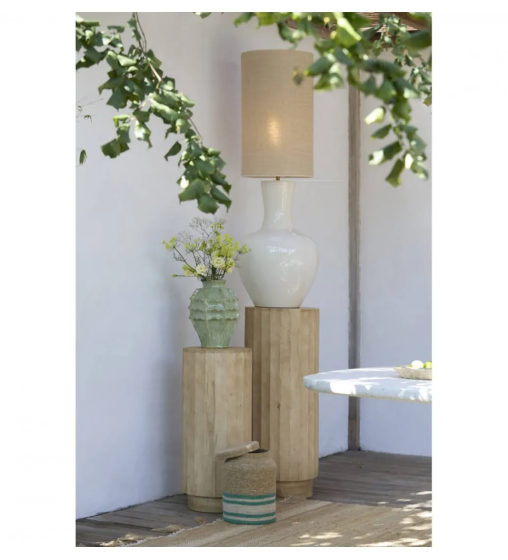 Stolik kawowy boczny ELLENA 60 cm naturalny*L&L Hot