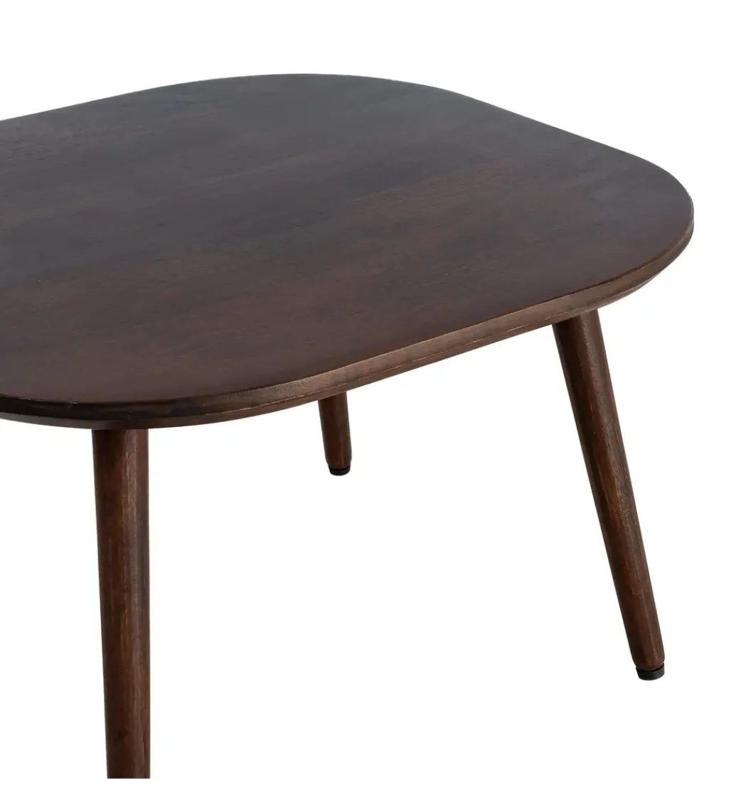 Stolik kawowy boczny FEGANE 65 cm drewno mango*Zona-Design Hot