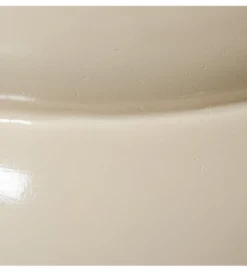 Stolik kawowy boczny FIBEREN 46 cm kremowy*Exclusivas Outlet
