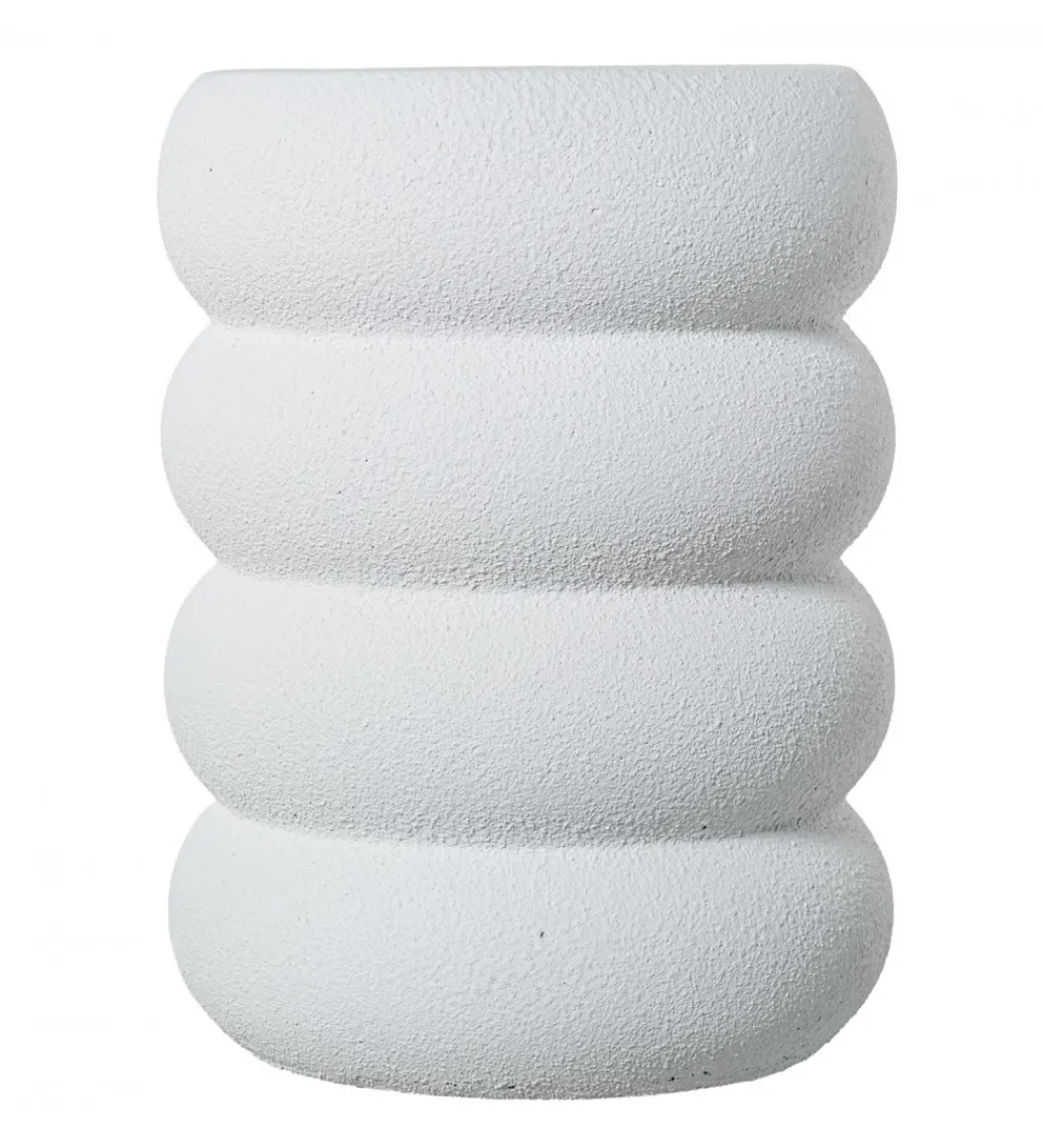Stolik kawowy boczny FIBEREN 46 cm biały*Exclusivas Best