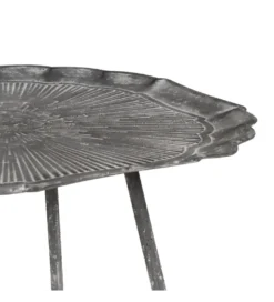 Stolik kawowy boczny GURTEN 61 cm szary*Zona-Design Discount