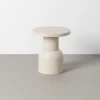 Stolik kawowy boczny KIRENKO 40 cm efekt terrazzo*Zona-Design