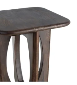 Stolik kawowy boczny KIRITON 45 cm drewno mango*Zona-Design