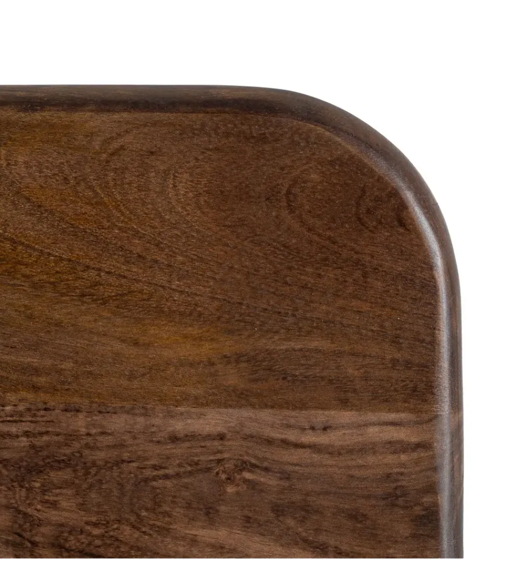 Stolik kawowy boczny KIRITON 45 cm drewno mango*Zona-Design