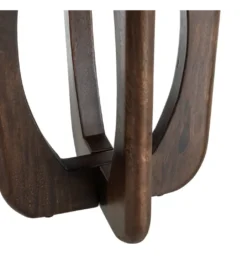 Stolik kawowy boczny KIRITON 45 cm drewno mango*Zona-Design