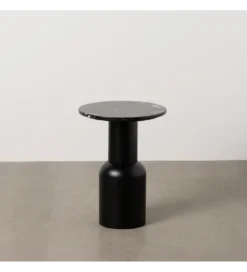Stolik kawowy boczny KOREMA 54 cm czarny*Zona-Design Hot