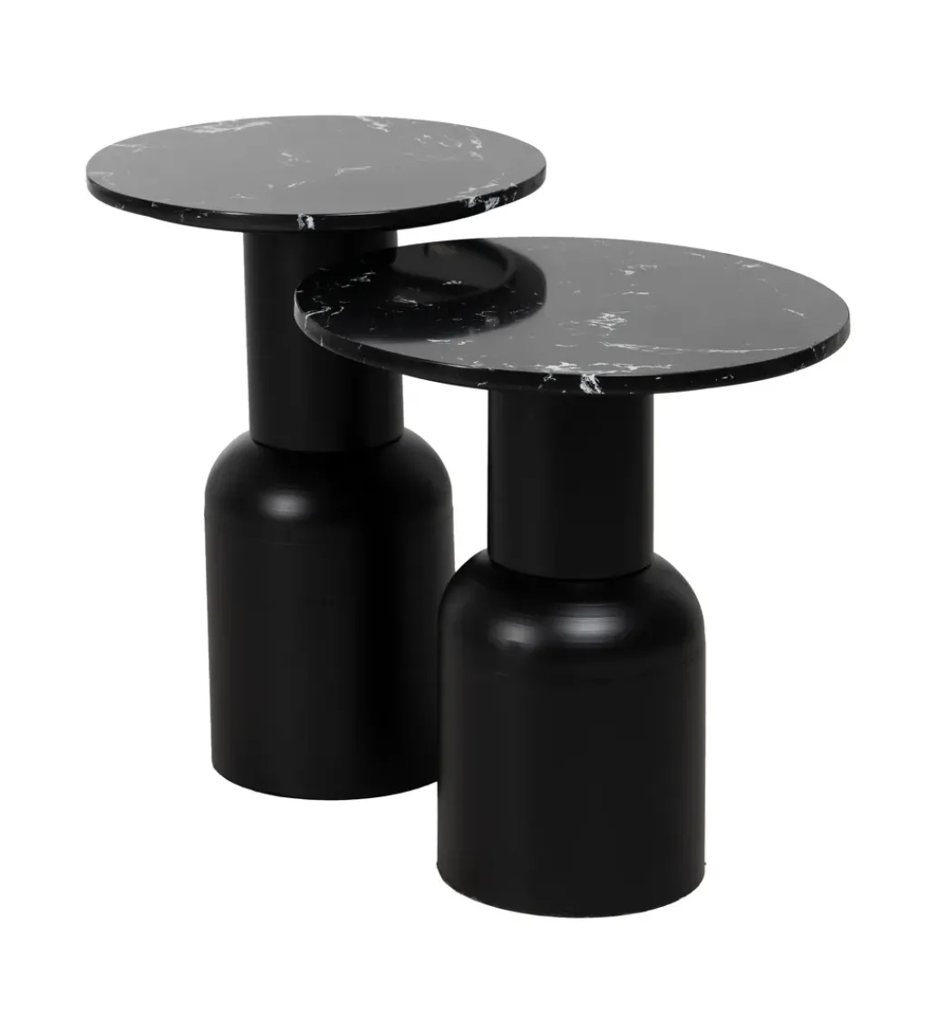 Stolik kawowy boczny KOREMA 54 cm czarny*Zona-Design Hot