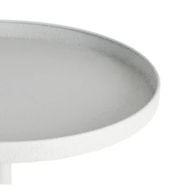 Stolik kawowy boczny KUMASENO 48 cm biały*Zona-Design New