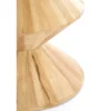Stolik kawowy boczny LARUS 50 cm drewno mango naturalny*L&L Discount