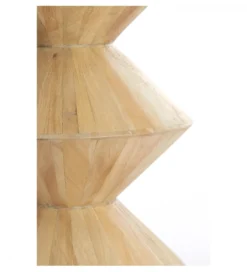 Stolik kawowy boczny LARUS 50 cm drewno mango naturalny*L&L Discount