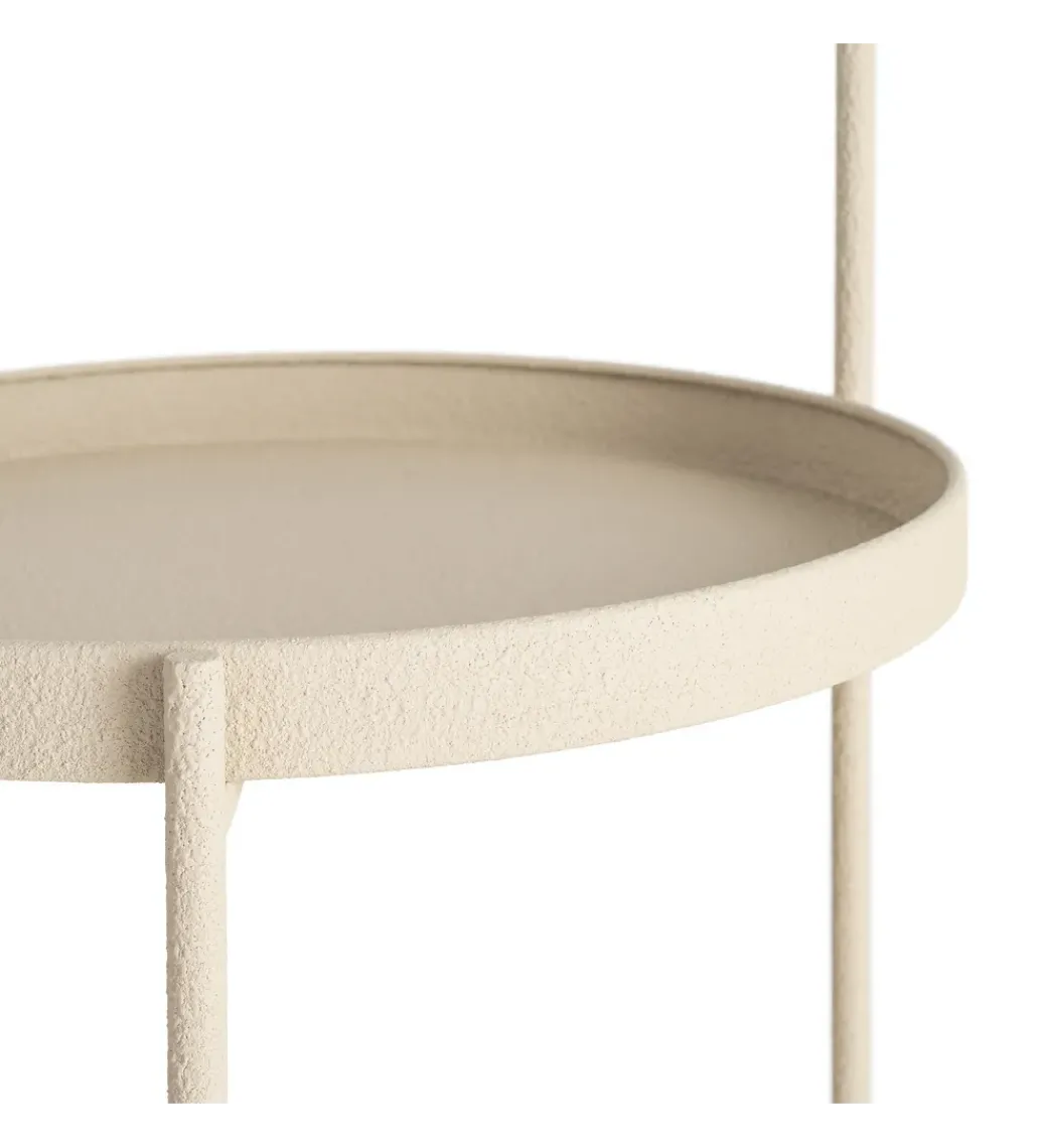 Stolik kawowy boczny LETIT 66 cm beżowy*Zona-Design Hot