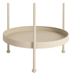 Stolik kawowy boczny LETIT 66 cm beżowy*Zona-Design Hot